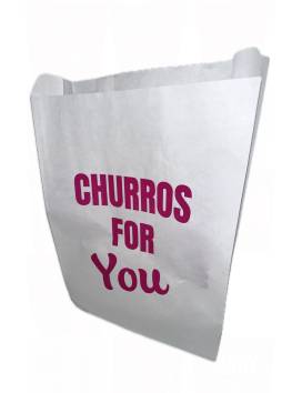 1000 Sachets Churros anti gras churros for you 30 x 20 cm