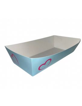 300 BARKETS XL 2400 G - CARTON ANTIGRAS 255 gm2 - 20.7x8.5x5.2 CM - BLUE Y ROSE PARA USTED