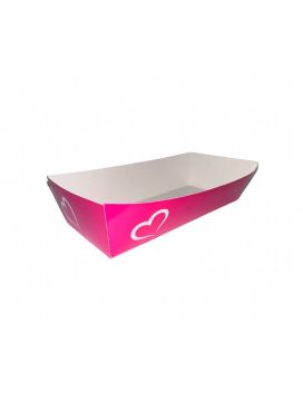 300 BARKET XL 2400 G - CARTON ANTIGRAS 255 gm2 - 20.7x8.5x5.2 CM - ROSE AND WHITE FOR YOU