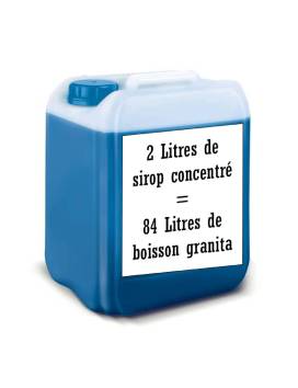 Goût Menthe Glaciale concentré Sirop à Granita 2L