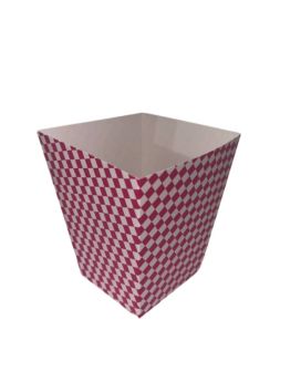 160 Scatole 2000 ML con presina e ferma tovaglioli - cartoncino antigrasso 255 grm2 - 16x11x15 cm - ROSA e BIANCO