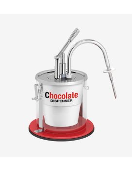 Lever chocolate dispenser for pot 3 kg