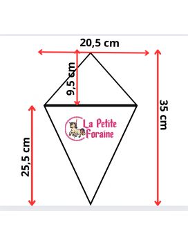 35 cm antifat pappkegel - 10.000 kegel