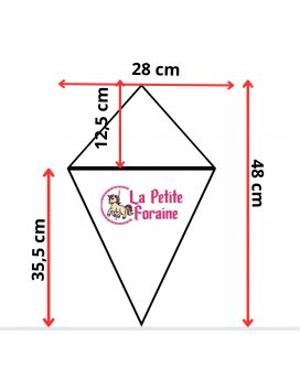 copy of 35 cm cono di cartone anti-grasso - 10.000 coni