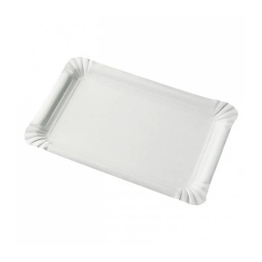 1500 Eco-shaped rectangular tray - 20x13cm - 1500 pieces