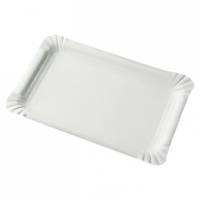 1500 Eco-shaped rectangular tray - 20x13cm - 1500 pieces