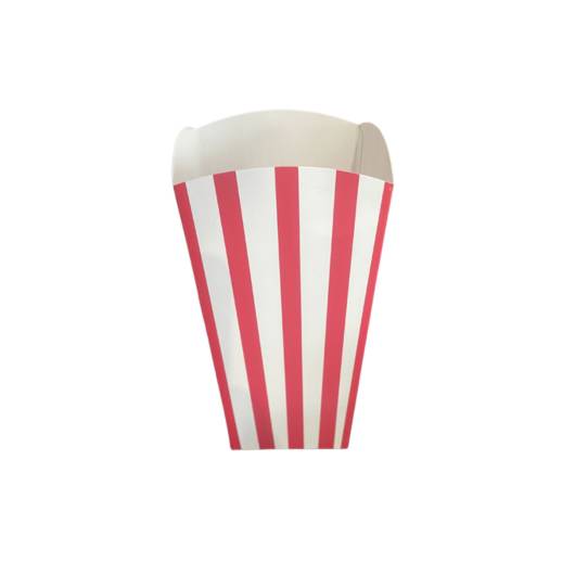 525 Boites churros et pop corn en carton - 18,7 x 7,4 x 10 cm - 1300 ml