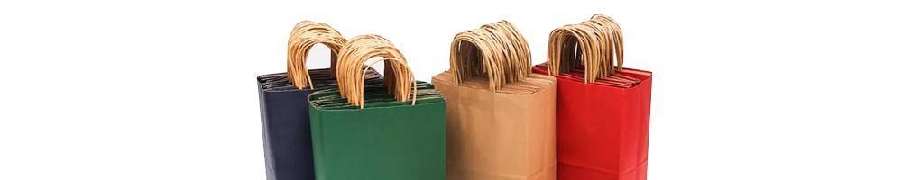 Paper bags with handle