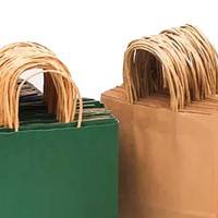 Paper bags with handle